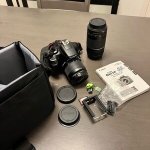 Canon EOS Rebel T6 Camera